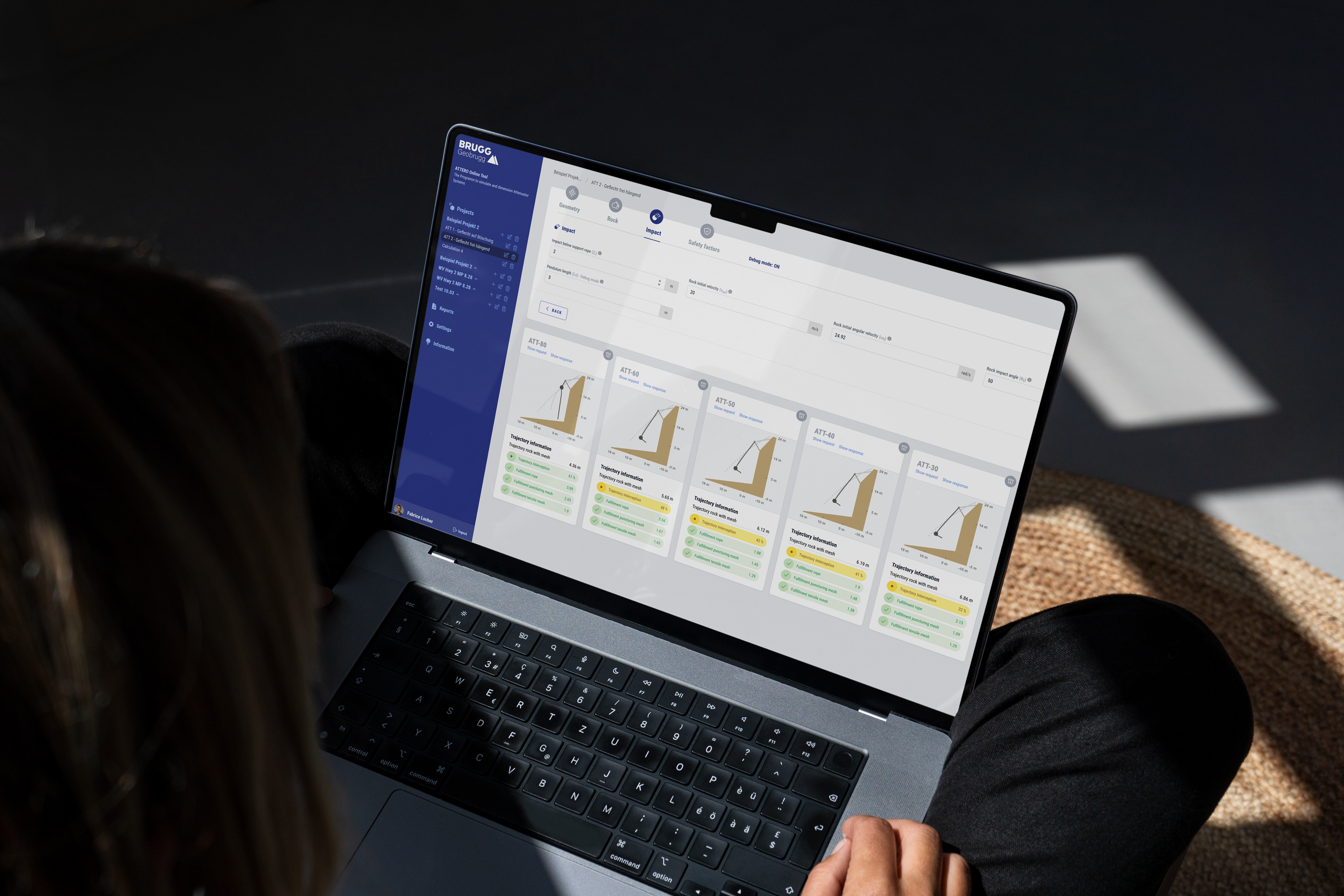 Contoweb Geobrugg Laptop