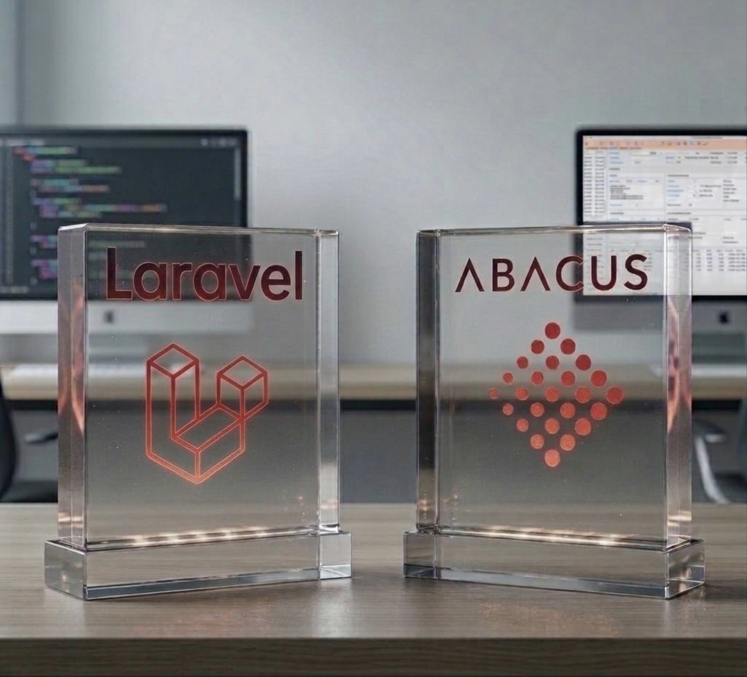 Laravel Abacus Plaques